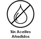 producto sin aceites añadidos