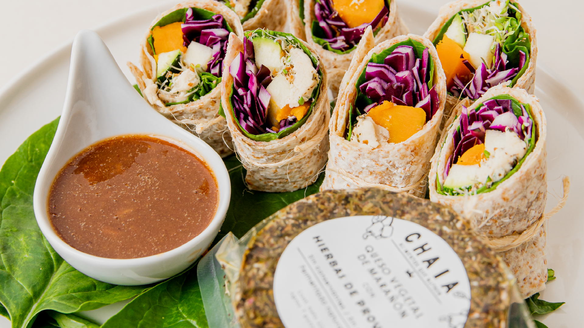 queso de marañon receta rollitos de vegetales