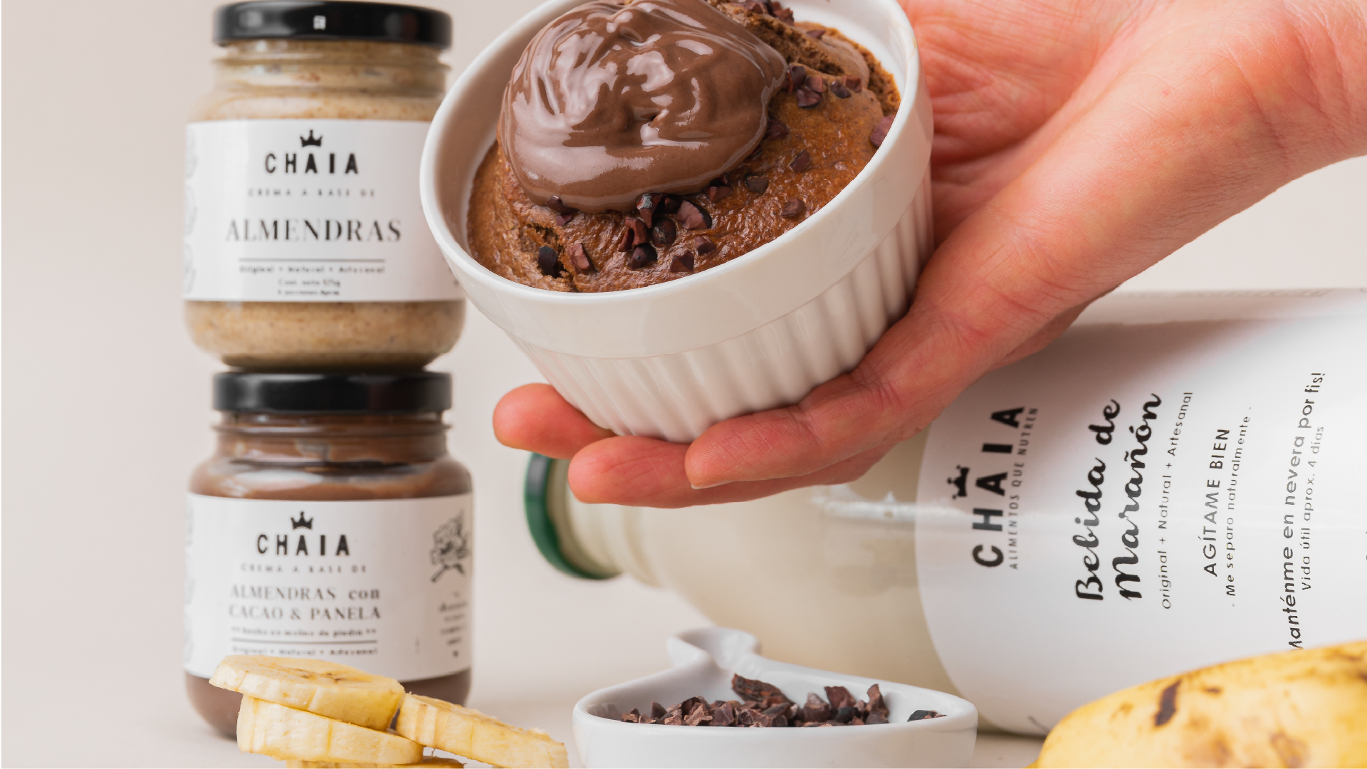 bebida leche de marañon receta brownie